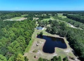 53+/- Acres of Recreational and Residential Land For Sale in Robeson County, NC